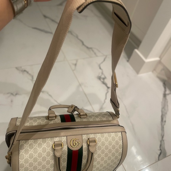 GUCCI SAVOY LARGE DUFFLE BAG - Picture 5 of 7